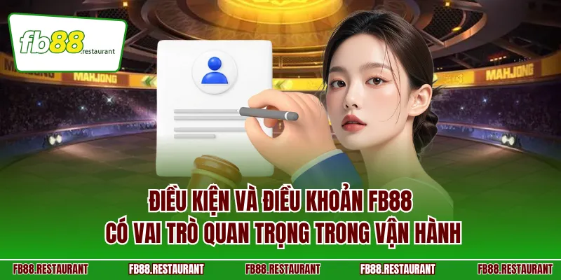 Điều kiện và điều khoản FB88 có vai trò quan trọng trong vận hành