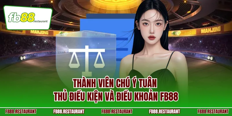 Thành viên chú ý tuân thủ điều kiện và điều khoản FB88